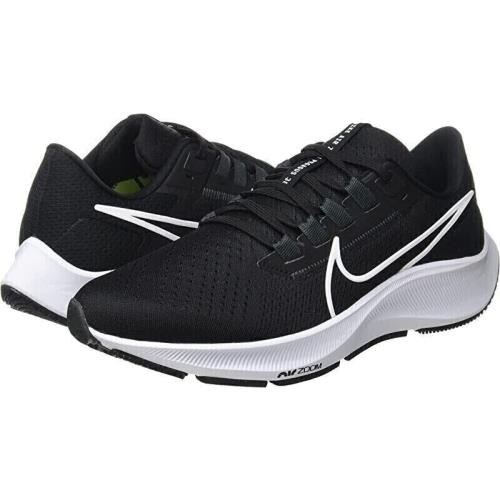 Womens Select Size Nike Air Zoom Pegasus 38. CW7358-002 Black / White