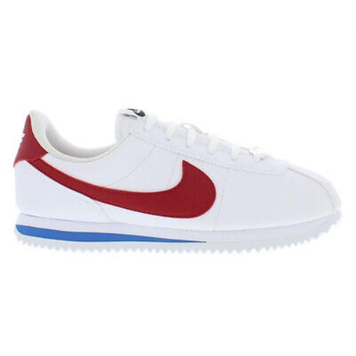 Nike Cortez Basic SL GS Boys Shoes - White/Varsity Red, Full: White/Varsity Red