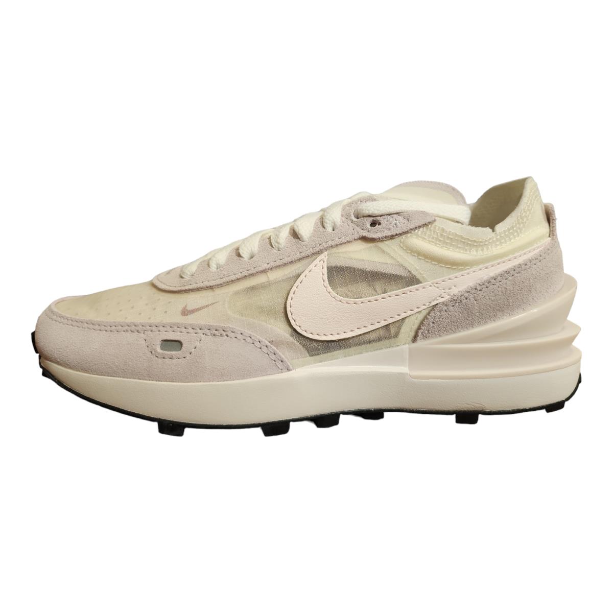 Nike Women`s Waffle One Sail/light Soft Pink Active Running Shoes DN4696 100 - Sail/Light Soft Pink