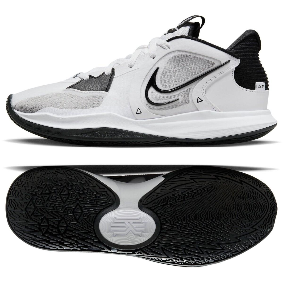 Nike Kyrie Low 5 (team) Kyrie Low 5 Team TB White/black/white DO9617-100 Men`s Basketball Shoes