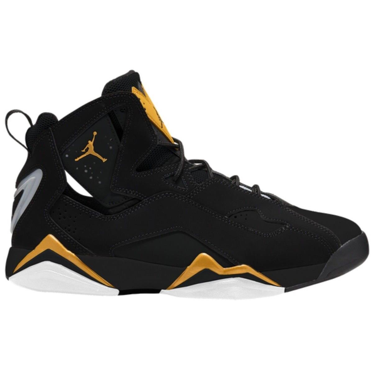 Nike Jordan True Flight Men`s Basketball Shoes All Colors US Sizes 7-14 Black / Metallic Gold / Wolf Grey / White