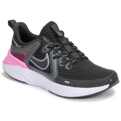 Nike Legend React 2 Black/pink Women Size 6.0 9.5 Running Comfortable - Black, Pink