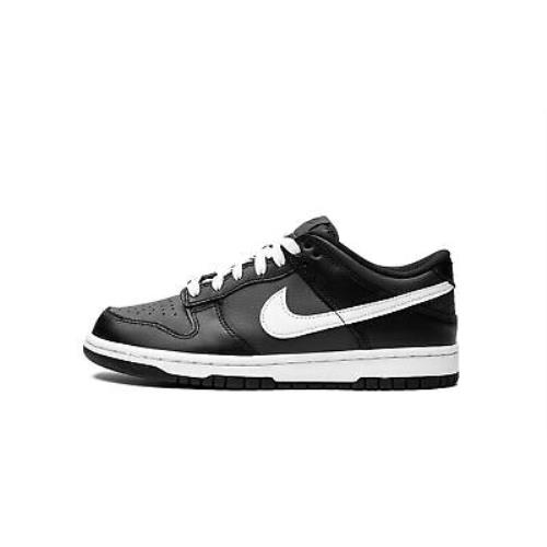 Big Kid`s Nike Dunk Low Black/white-black-white FD1232 001