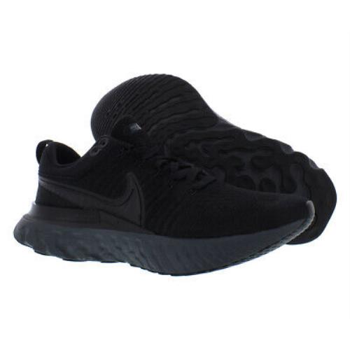 Nike React Infinity Run FK 2 Mens Shoes - Black/Iron Grey, Main: Black