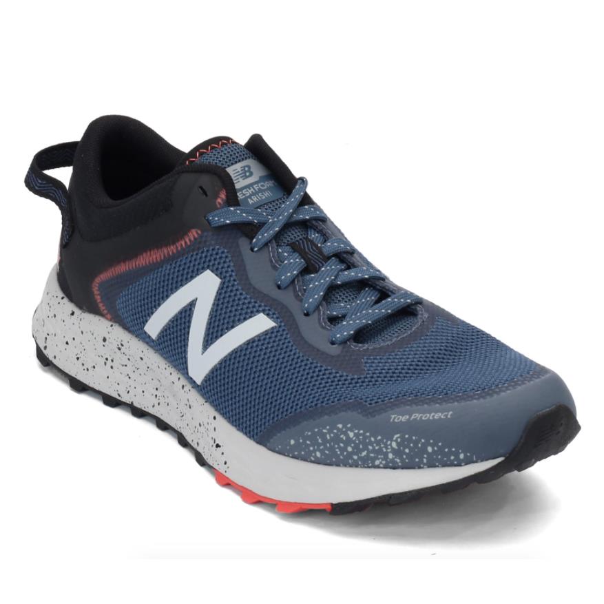 New Balance Fresh Foam Trail Blue Sneakers Men`s N2593 Size 8.5