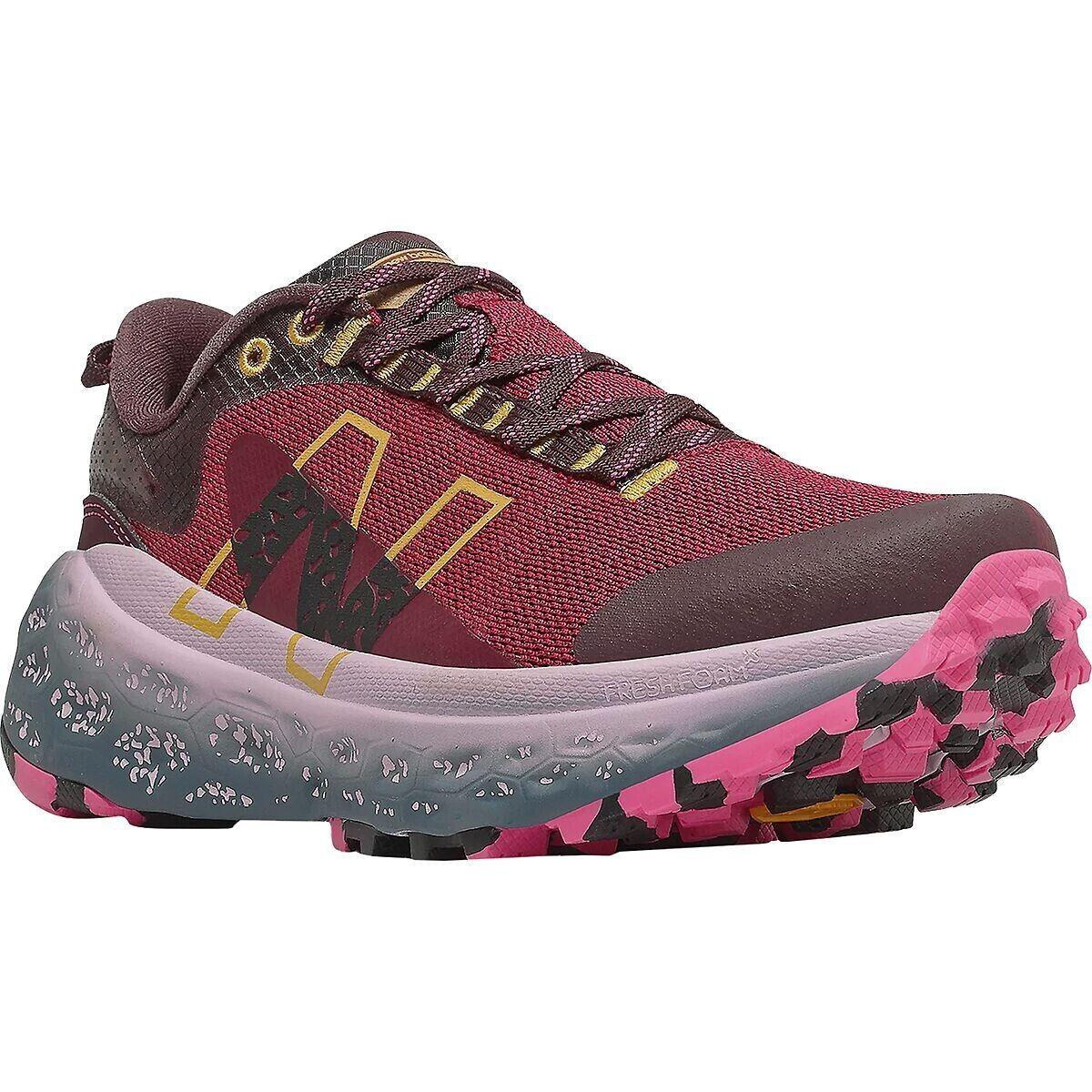 New Balance Fresh Foam More Trail v2 N7441 Women`s Sneaker Garnet Size 12