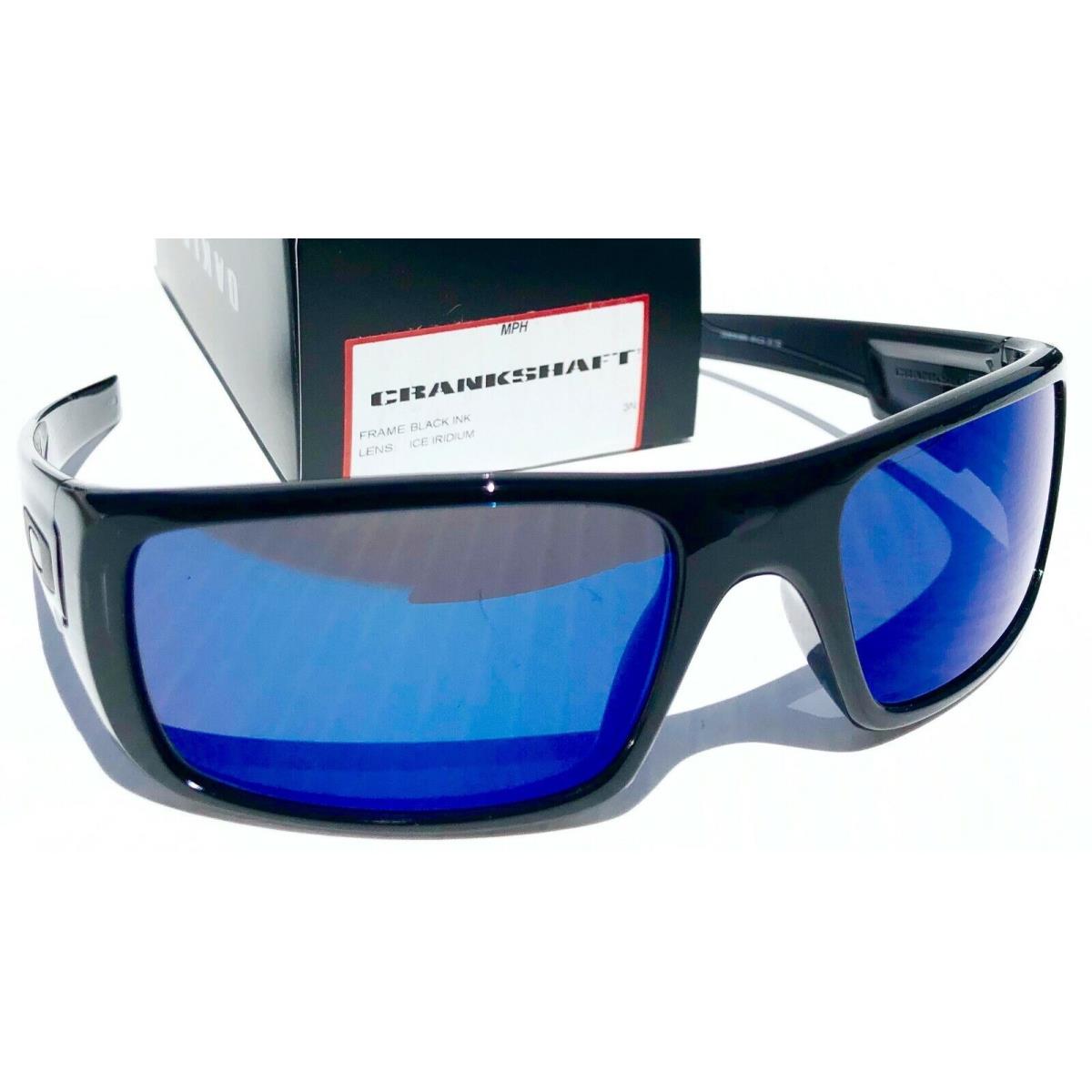 Oakley sunglasses Crankshaft - Black Smoke Crystal Ink Frame, Blue Lens 3