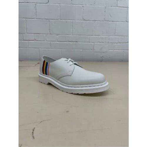 Dr. Martens 1461 For Pride Smooth Leather Oxford Men`s Size 9 White