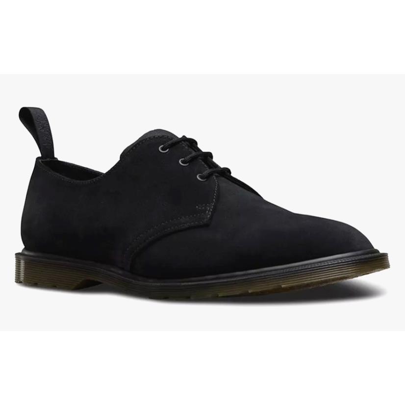 Dr Martens x Norse Project Steed Mens 12 Black Repello Suede 3-eye Archie Derby