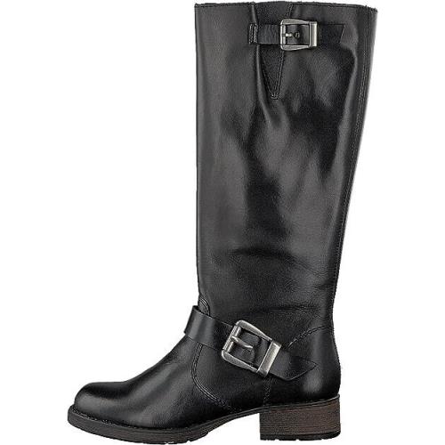 Rieker Antistress Faith 80 Tall Leather Boots -black -size 5.5 EU 36
