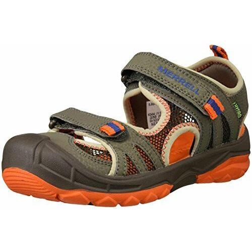 Merrell Boys Mlb Hydro Rapid Gunsmoke Orange Sandals MC54844 Sandals M