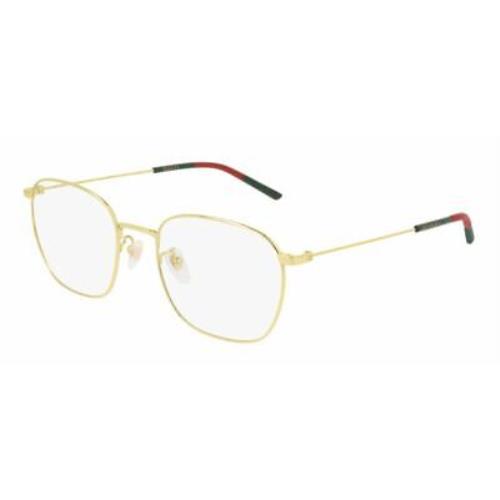 Gucci GG 0681O 001 Gold Eyeglasses