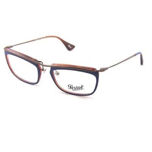 Persol 3084-V 1009 Top Blue On Matte Havana Eyeglasses 53mm 19 145