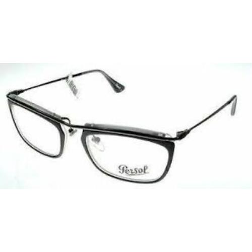 Persol 3083-V 1004 Clear Matte Black Eyeglasses 53mm 19 145