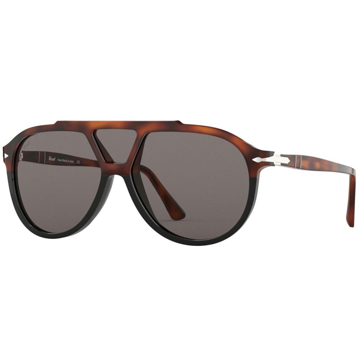 Persol 3217-S 1089/R5 Brown Black Tortoise/grey 59mm 14 145 Italy