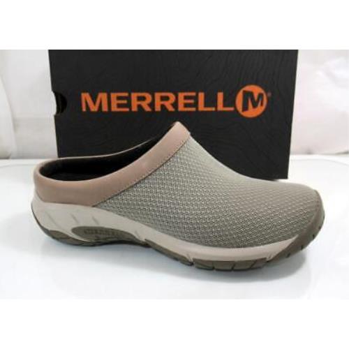 Women`s Merrell Encore Breeze 4 Clog Slide Slip On Comfort Aluminum Size 7.5