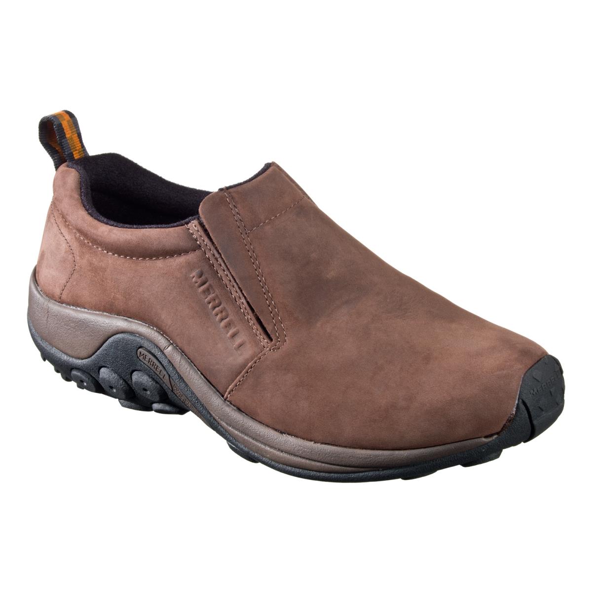 Merrell Nubuck Jungle Moc Shoes For Men - 8 M