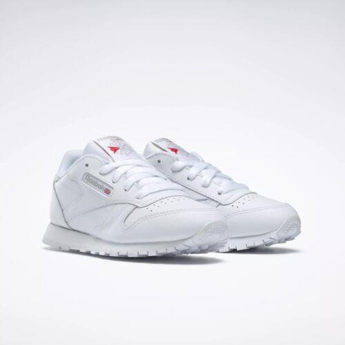 Reebok Classic Leather Junior GS Running Sneaker 50150 Size 7 YOUTH=8.5 Women