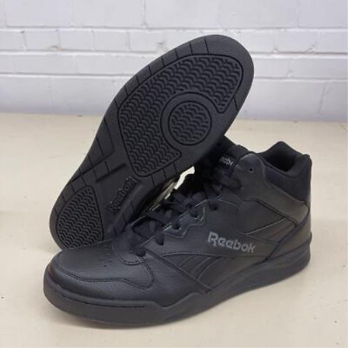 Reebok Royal BB4500 High 2 Athletic Sneaker Men`s Size US 10.5 Black