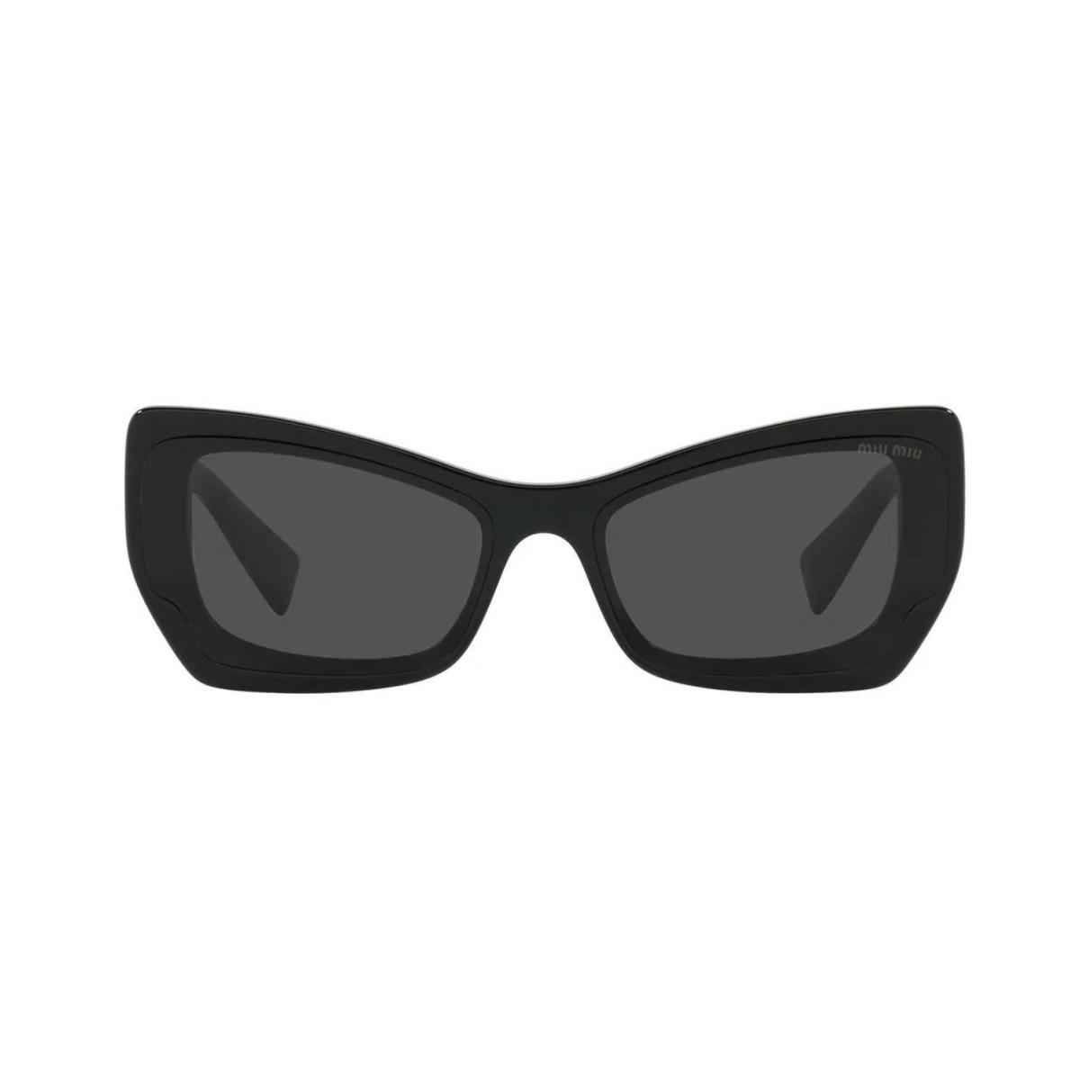 Miu Miu Logo Smu 07X Black/grey 03I-5S0 Sunglasses