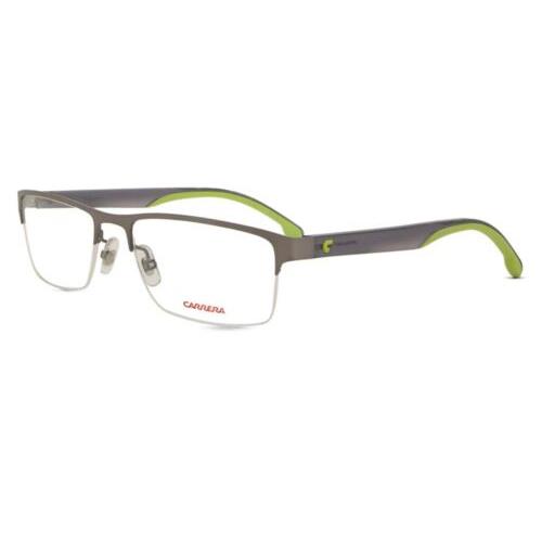 Carrera 2042T 0R80 Matte Dark Ruthenium Eyeglasses 53/17/145 with Case