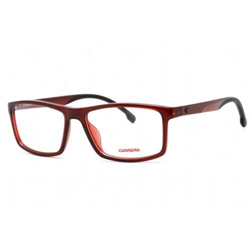 Carrera 8872 0MEG Crystal Bordeaux Eyeglasses 55/16/145 with Case