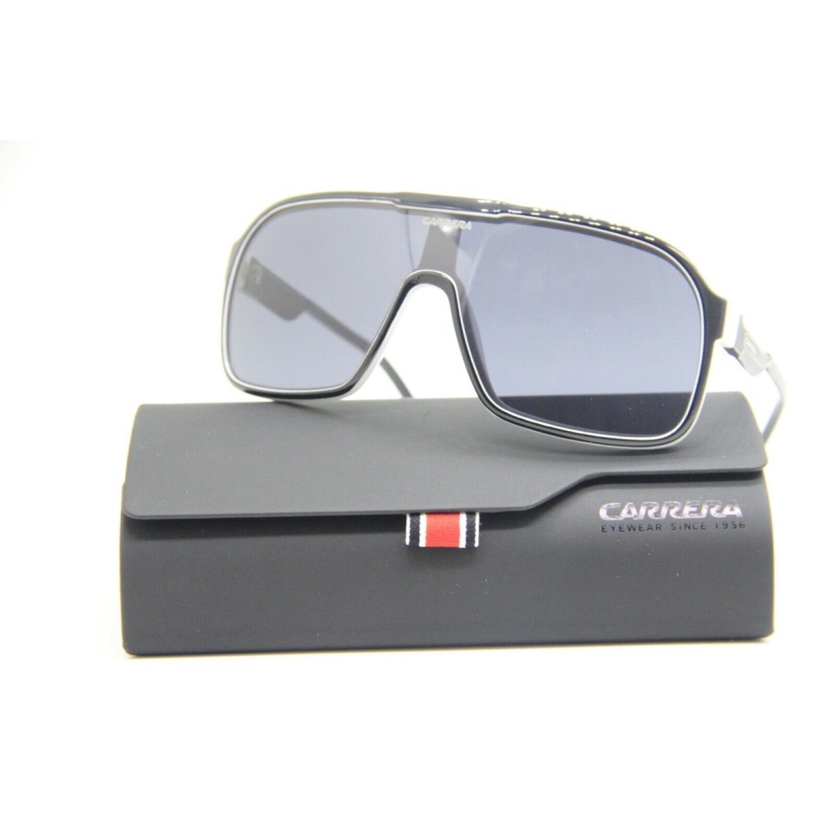 Carrera 1046/S 80SIR Black White Sunglasses W/case