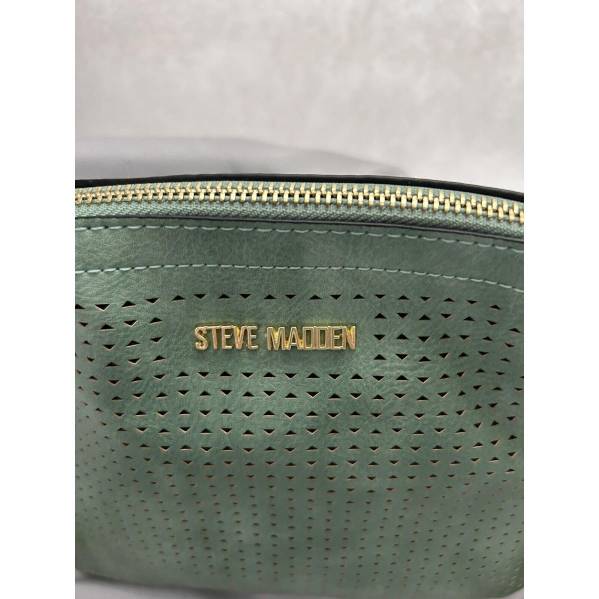 Steve Madden Crossbody Bmarylin Stamped Logo Sea Foam Mint Green