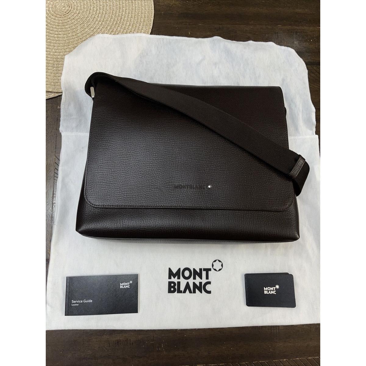 Dark Brown Montblanc Large Bag