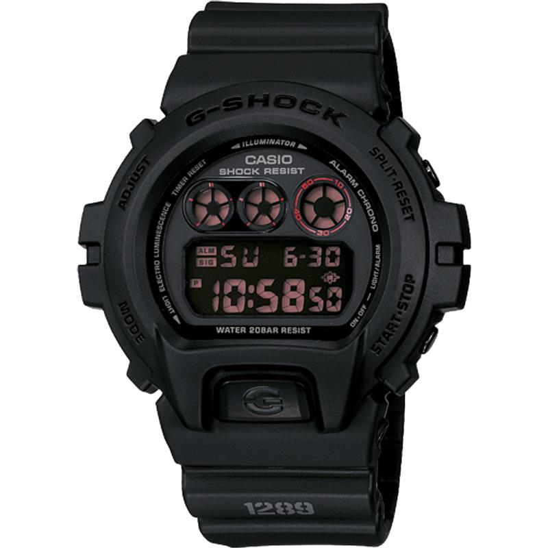 Men`s Casio G-shock DW6900MS-1D Digital Black Resin Watch