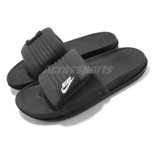 Nike Wmns Offcourt Adjust Slide Black White Strap Women DV1033-002 Size 8