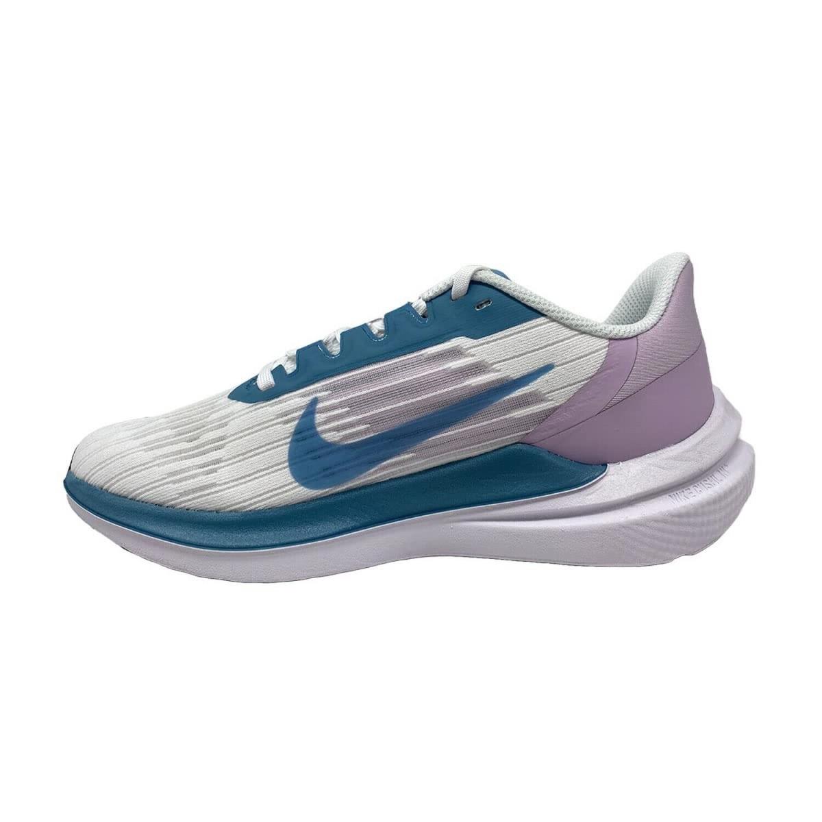 Nike Women`s Air Winflo 9 Running Shoes White/cerulean/doll 7 Medium US - White