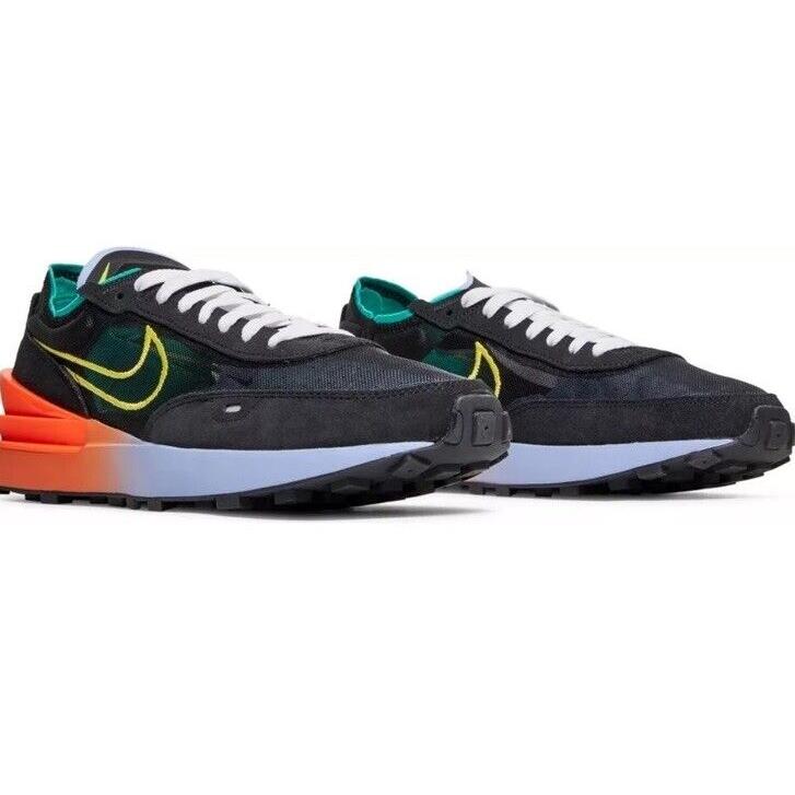 Nike Waffle One Peace Unity - DM9049-001 Sz 9 - Black & Yellow Strike