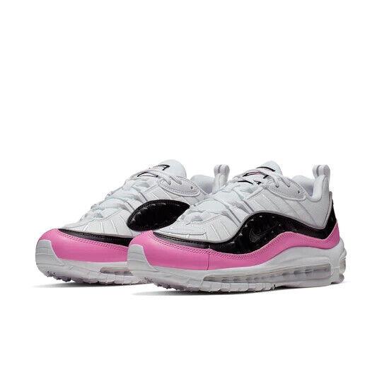 Nike Air Max 98 SE AT6640-100 Womens White China Rose Running Shoes Size 5 DS126