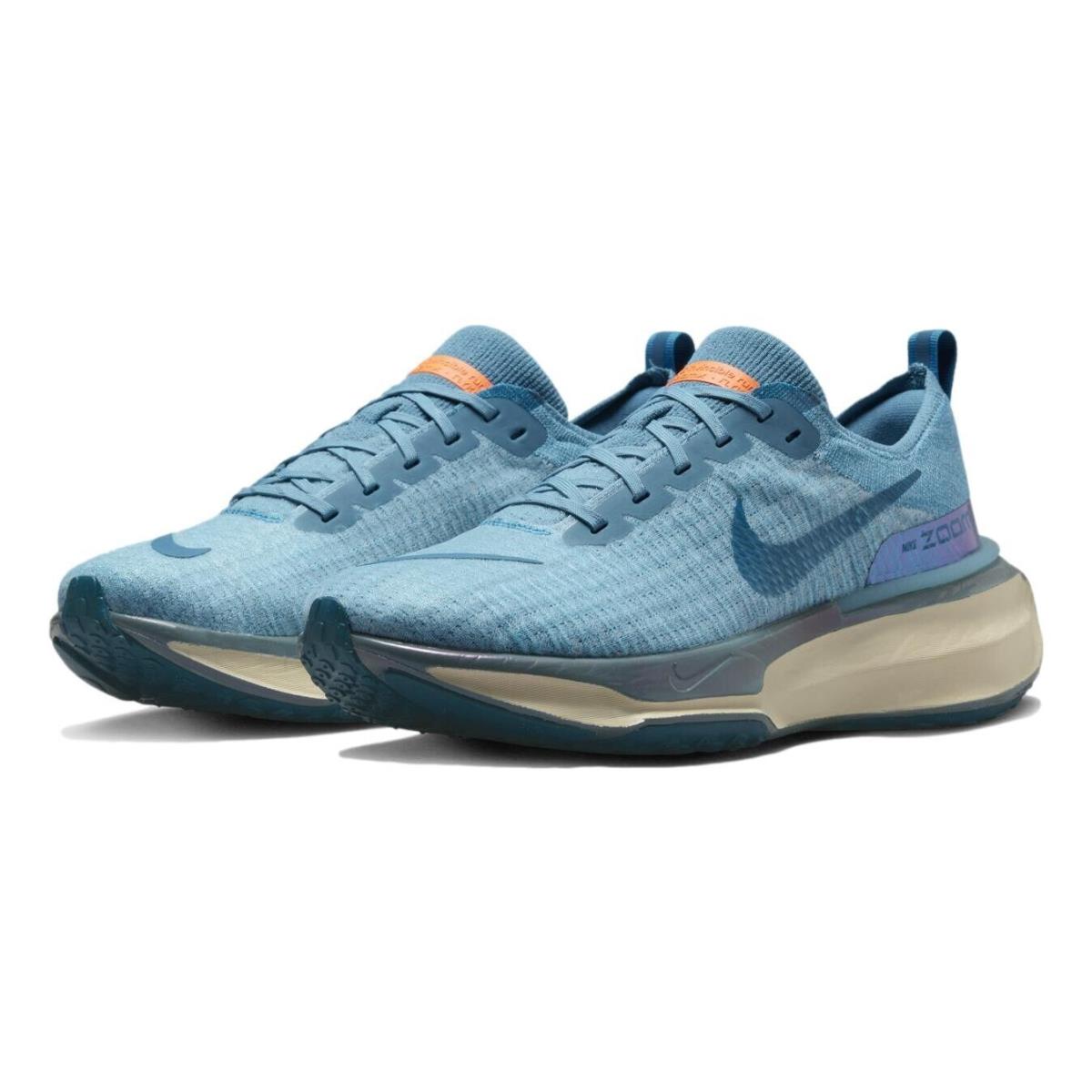 Size 12.5 - Nike Zoomx Invincible Run Flyknit 3 `noise Aqua` DR2615-401 - Blue