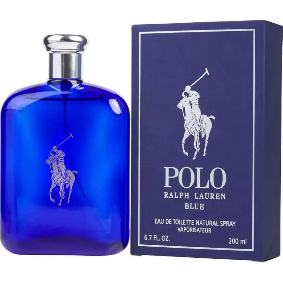 Polo Blue by Ralph Lauren Cologne For Men Edt 6.7 oz 6.8 oz