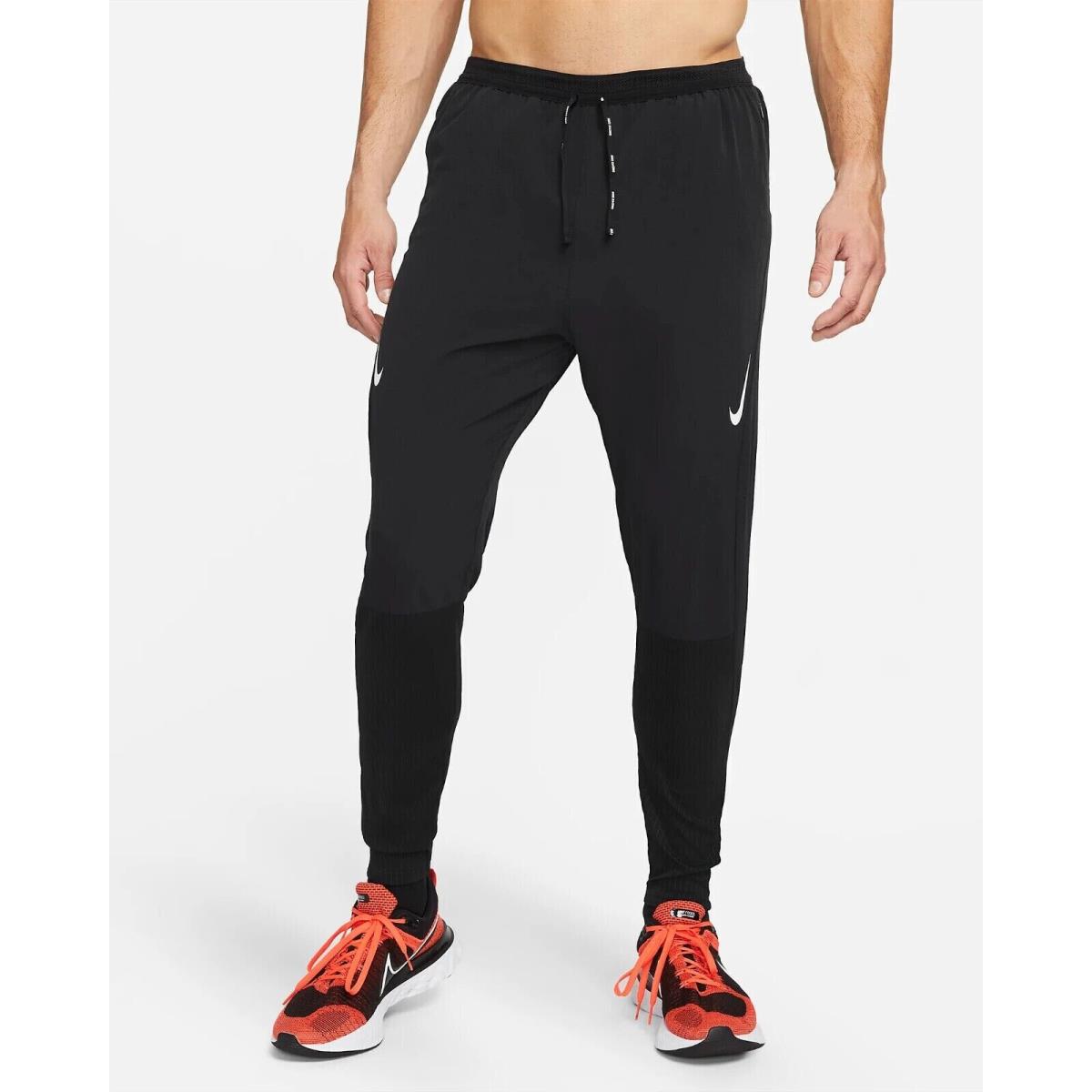 Nike Swift Men`s Running Pants Black CU5493-010 Size L