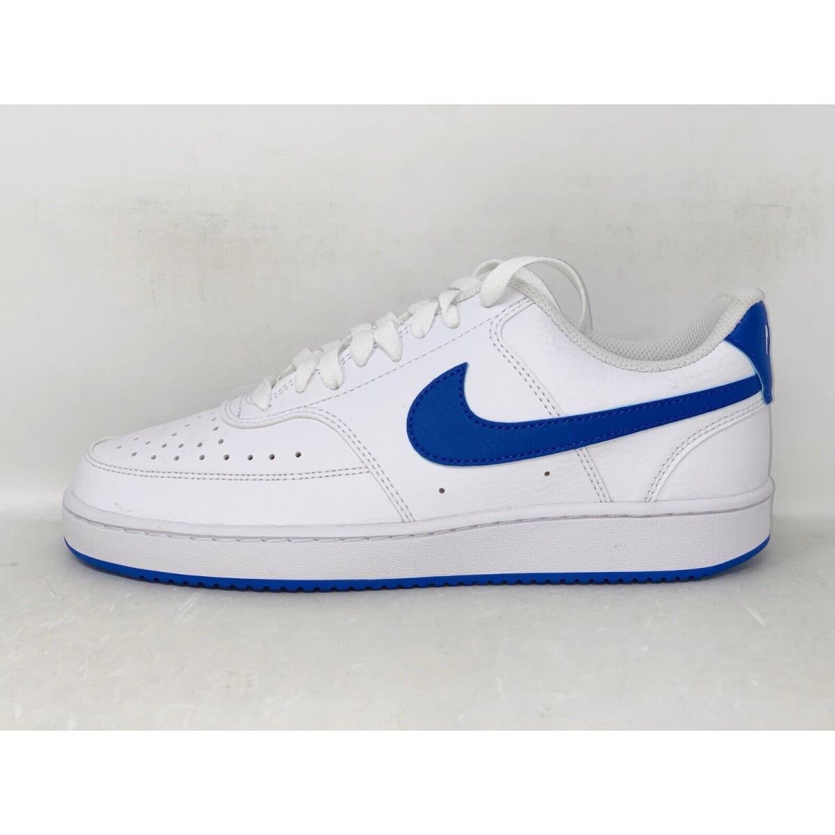 Nike Court Vision Low Royal Blue White Sneakers Size 6 / 7.5W FZ0624-100 - White