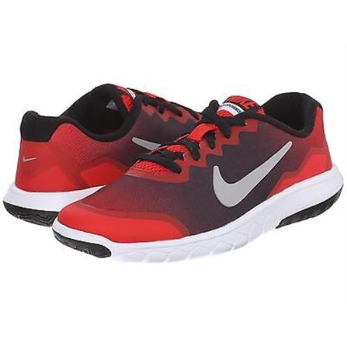 Nike Sneakers Flex Experience4 Red/fflat Silver/black/white Boys Size 6