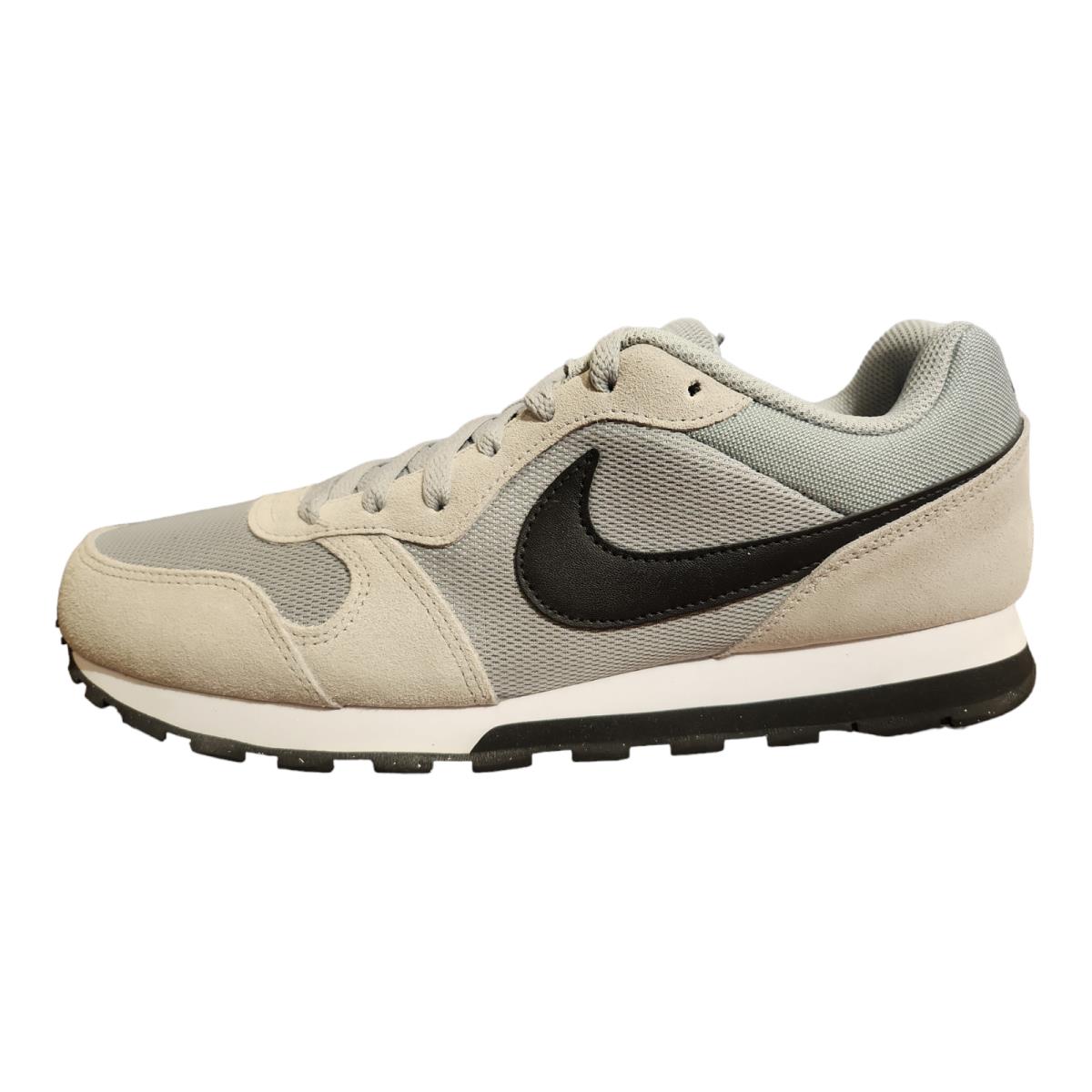 Nike Men`s Size 9.5 MD Runner 2 Running Shoes Wolf Gray Black-white 749794-001 - Gray