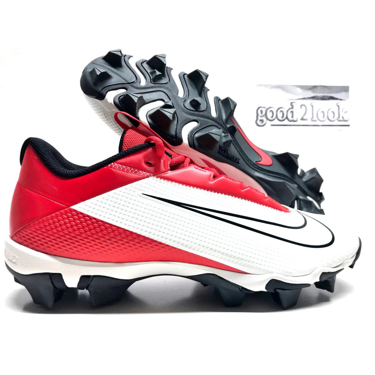 Nike Vapor Edge Shark 2 Football University Red/black Size Men`s 12 DH5088-616