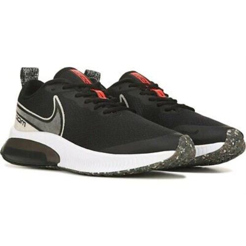 Nike Air Zoom Arcadia Black W/red Athletic Sneakers Youth 7/EURO 40
