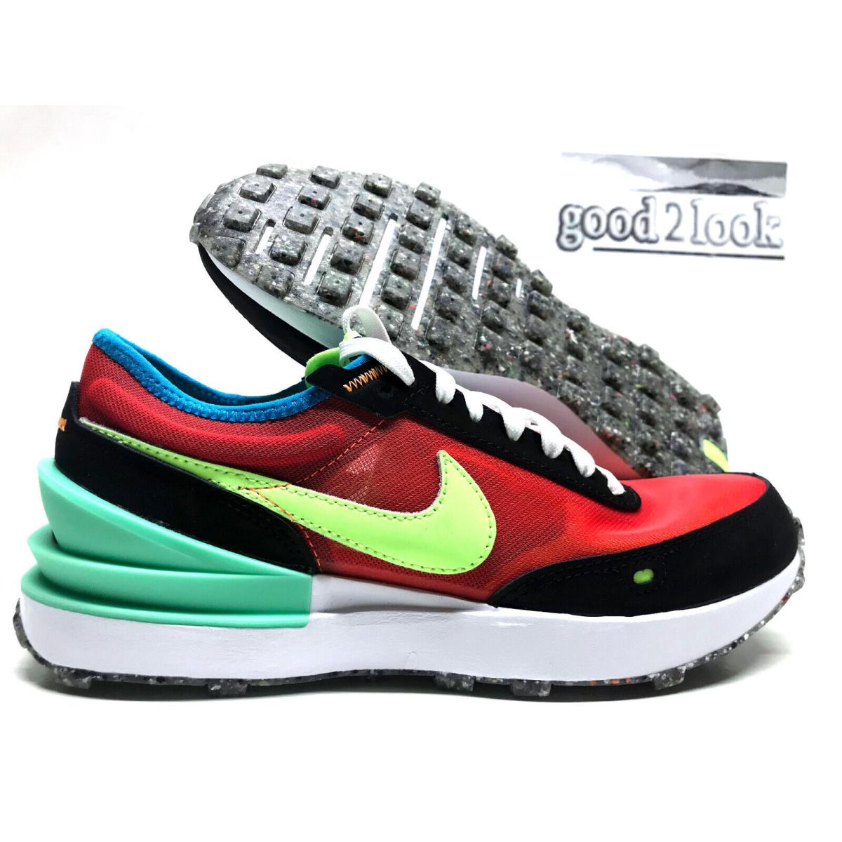 Nike Waffle One GS Exeter Edition Comet Red/green Size 5.5Y/WOMEN 7 DM8116-600