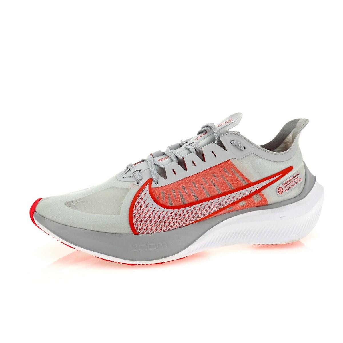 Nike Zoom Gravity Red Gray Woman`s Sneakers N1938 Size 10.5