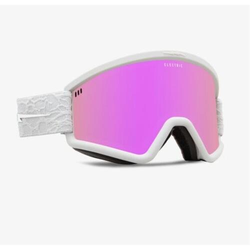 Electric Hex Snow Goggles Grey Neuron/pink Chrome