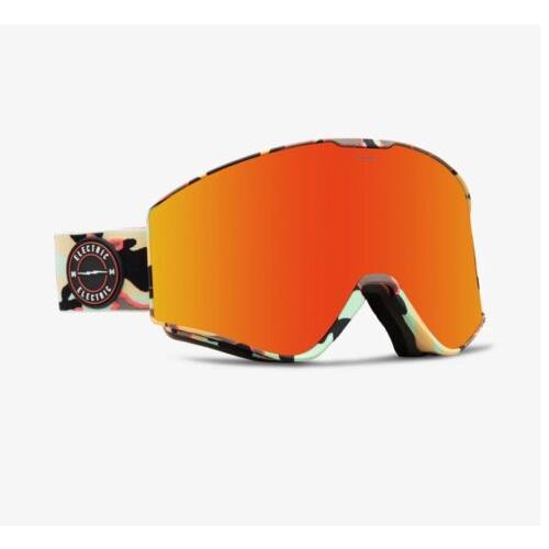 Electric Kleveland II Snow Goggles Future Camo/auburn Red Onesize