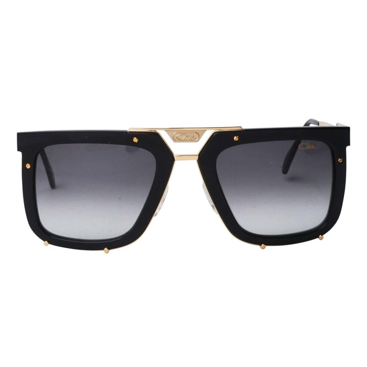 Cazal Legends 648 Black Gold/grey Shaded 001 Sunglasses