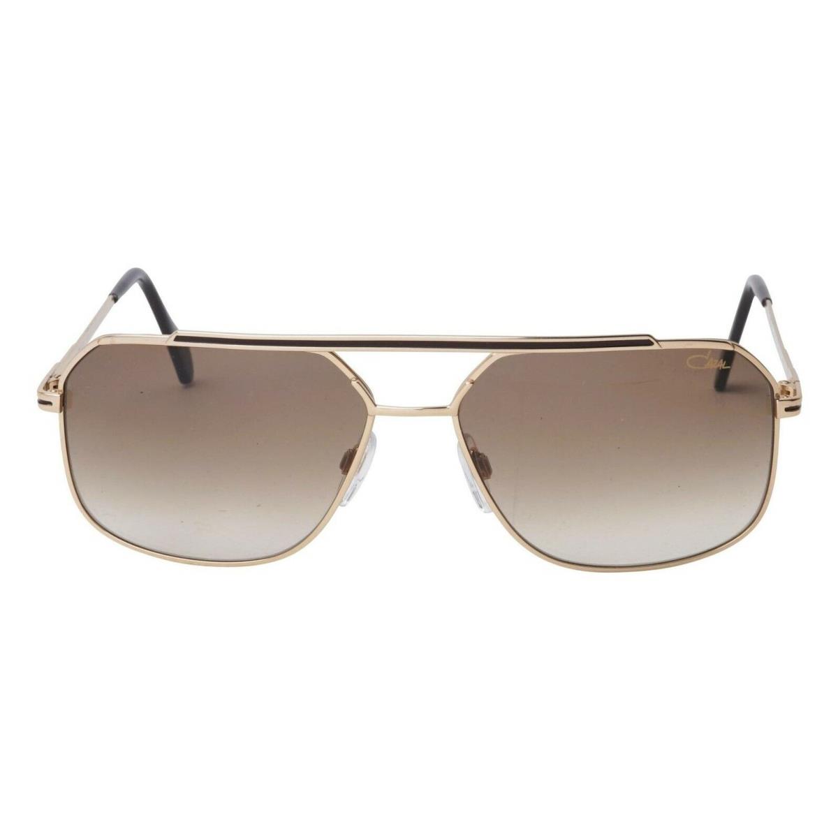 Cazal 9081 18K Gold Black/brown Shaded 002 P Sunglasses