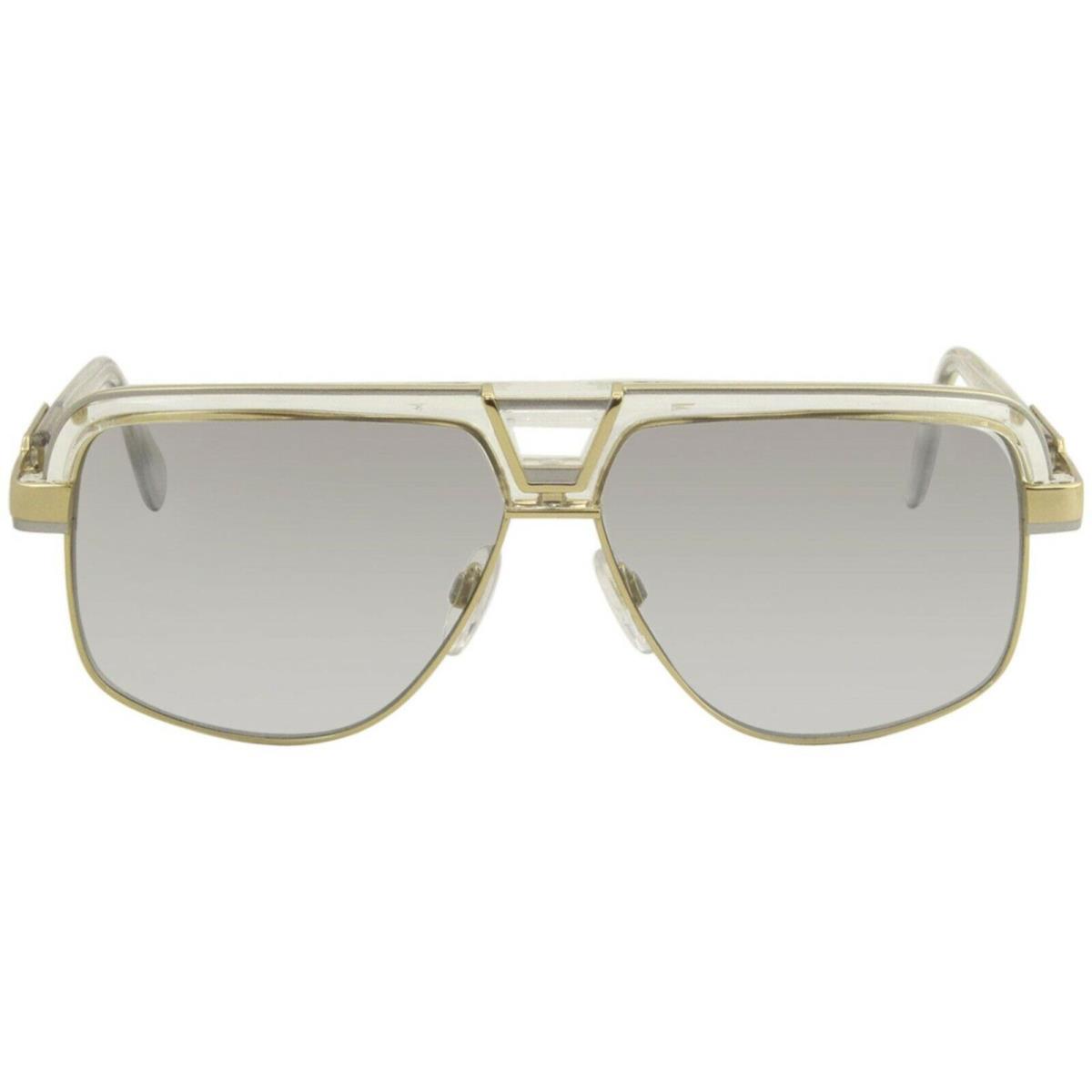 Cazal Legends 991 Crystal Gold/light Grey Silver Mirrored 003 Sunglasses