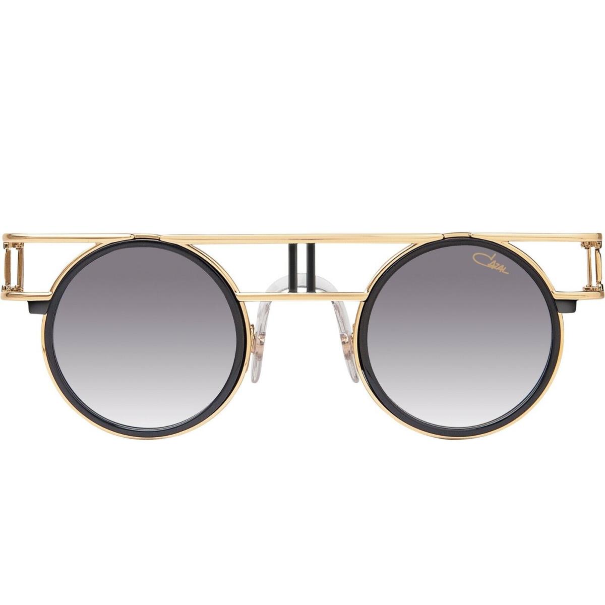 Cazal 668 Black Gold/grey Shaded 001 Sunglasses